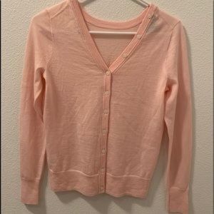 J. Crew Button Down Rose Cardigan - Size XS